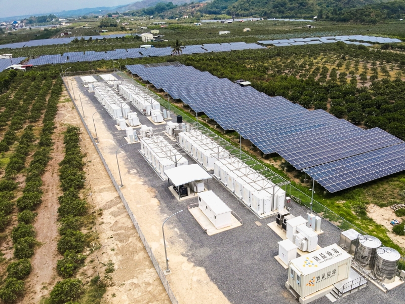 寶晶能源 儲能電力系統 示意圖