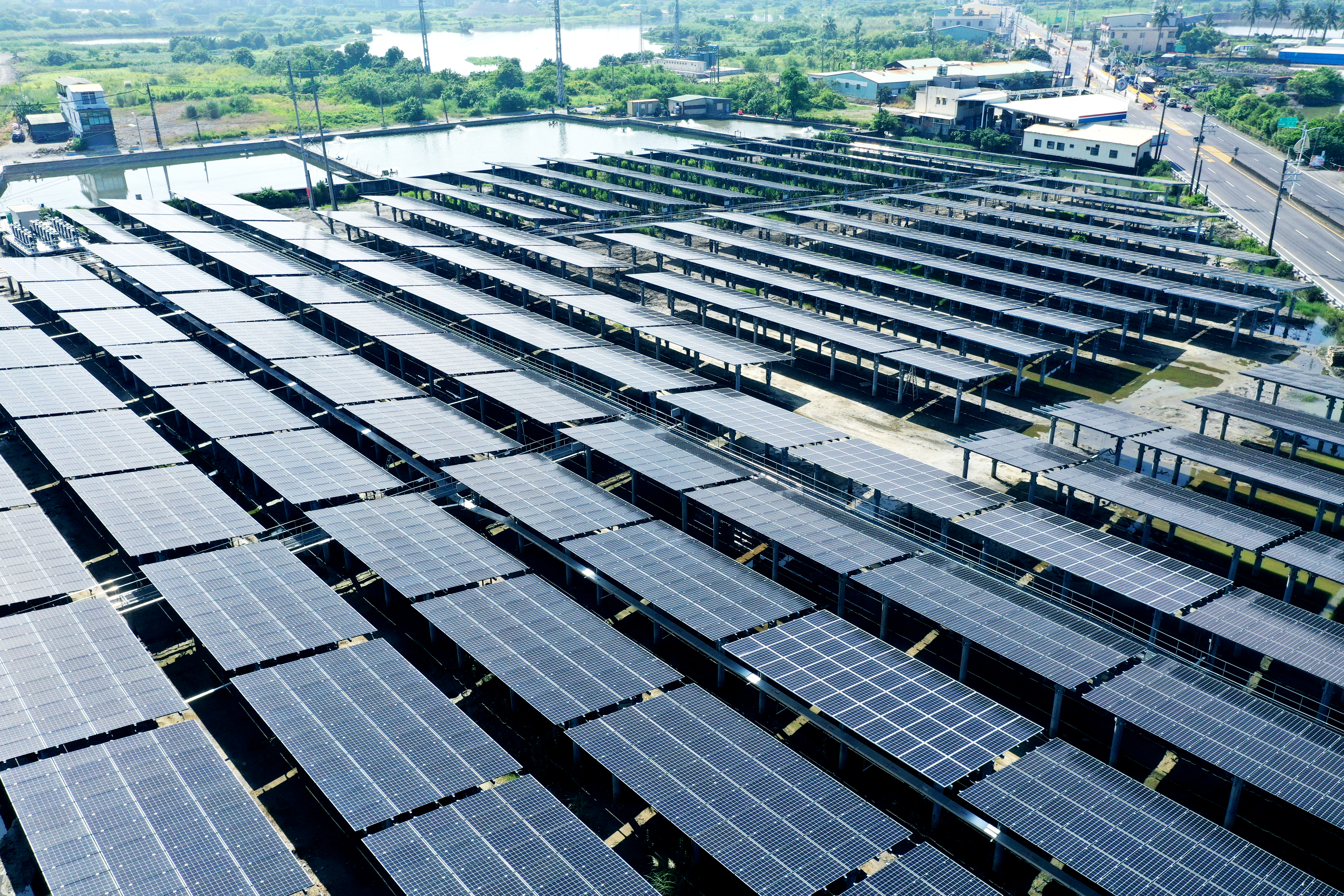 寶晶能源 太陽光電 示意圖