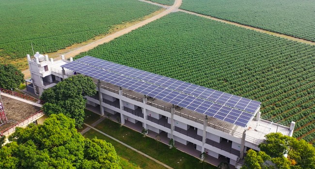 寶晶能源 屏東老埤茶廠 / 宿舍 屋頂型 520 KW